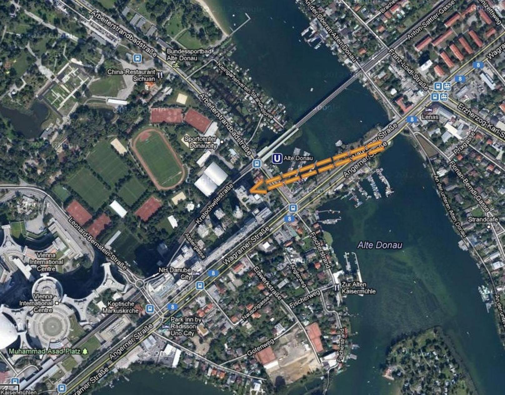 Yuki'S Place - Un-Vic, Danube Beach And Subway Near To Downtown ウィーン エクステリア 写真